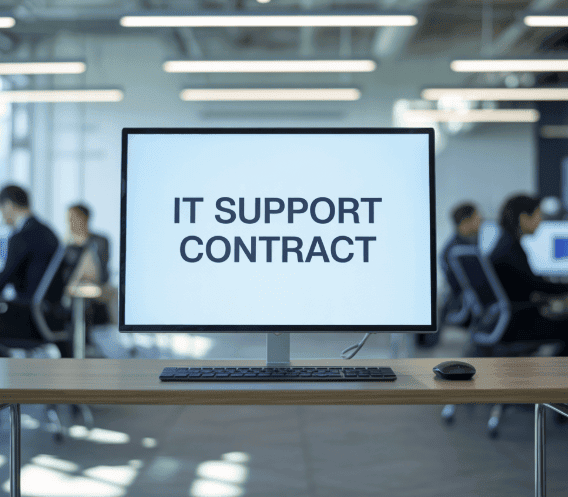 An IT support contract is a written agreement between your business and a trusted IT provider. It defines the level of service you will receive