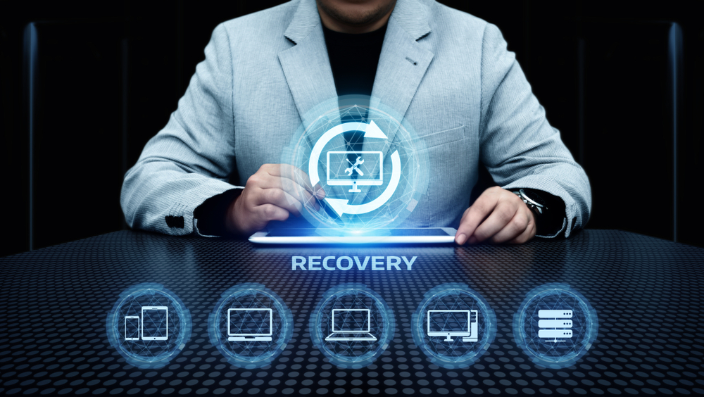 Data loss backup system recovery plan